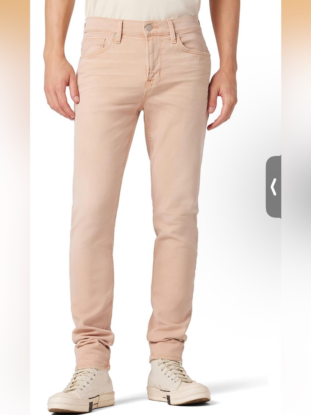 NWT Hudson Men's Axl Slim Jean - Melon Size 32 (with dust)